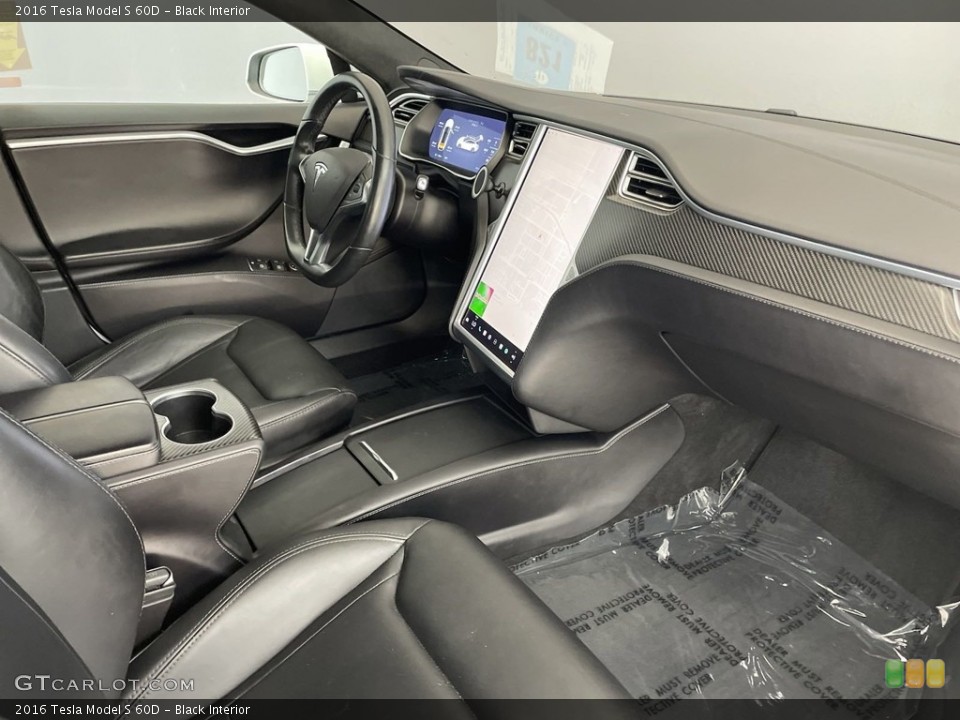 Black Interior Dashboard for the 2016 Tesla Model S 60D #146500671