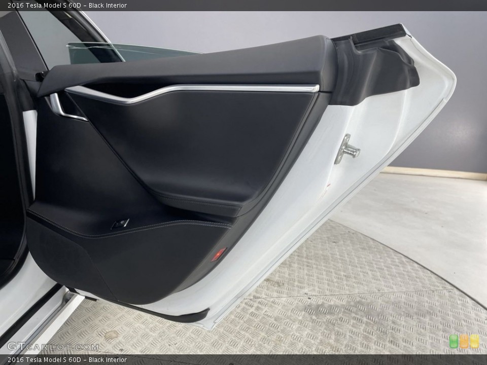 Black Interior Door Panel for the 2016 Tesla Model S 60D #146500708