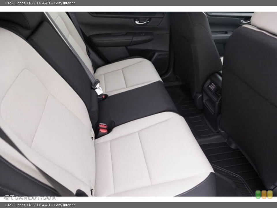 Gray Interior Rear Seat for the 2024 Honda CR-V LX AWD #146500981