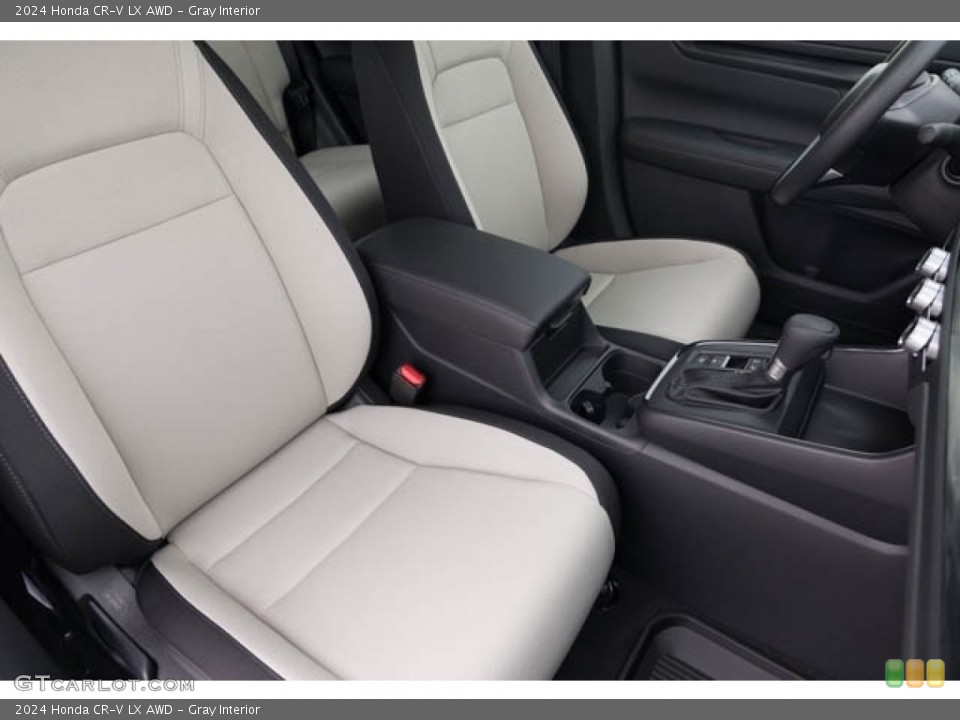 Gray Interior Front Seat for the 2024 Honda CR-V LX AWD #146501023