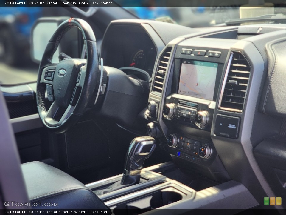 Black Interior Dashboard for the 2019 Ford F150 Roush Raptor SuperCrew 4x4 #146501056