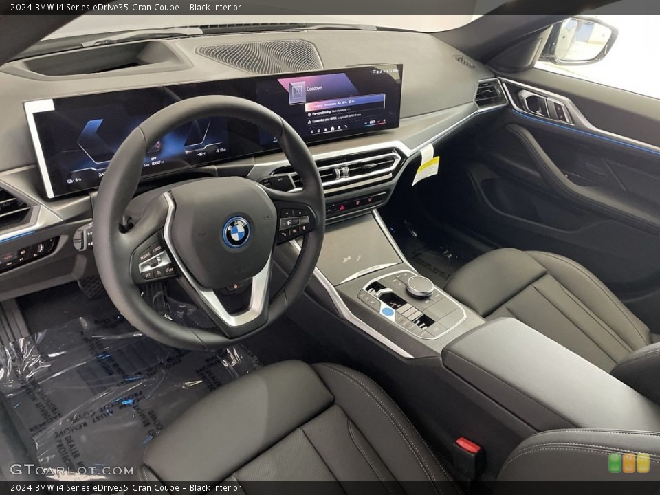 Black 2024 BMW i4 Series Interiors