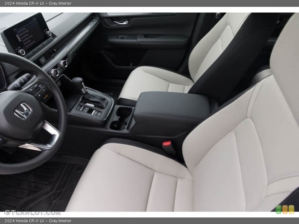Gray Interior Front Seat for the 2024 Honda CR-V LX #146501488