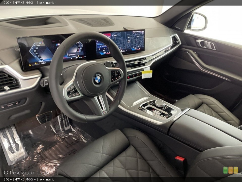 Black Interior Photo for the 2024 BMW X5 M60i #146501545