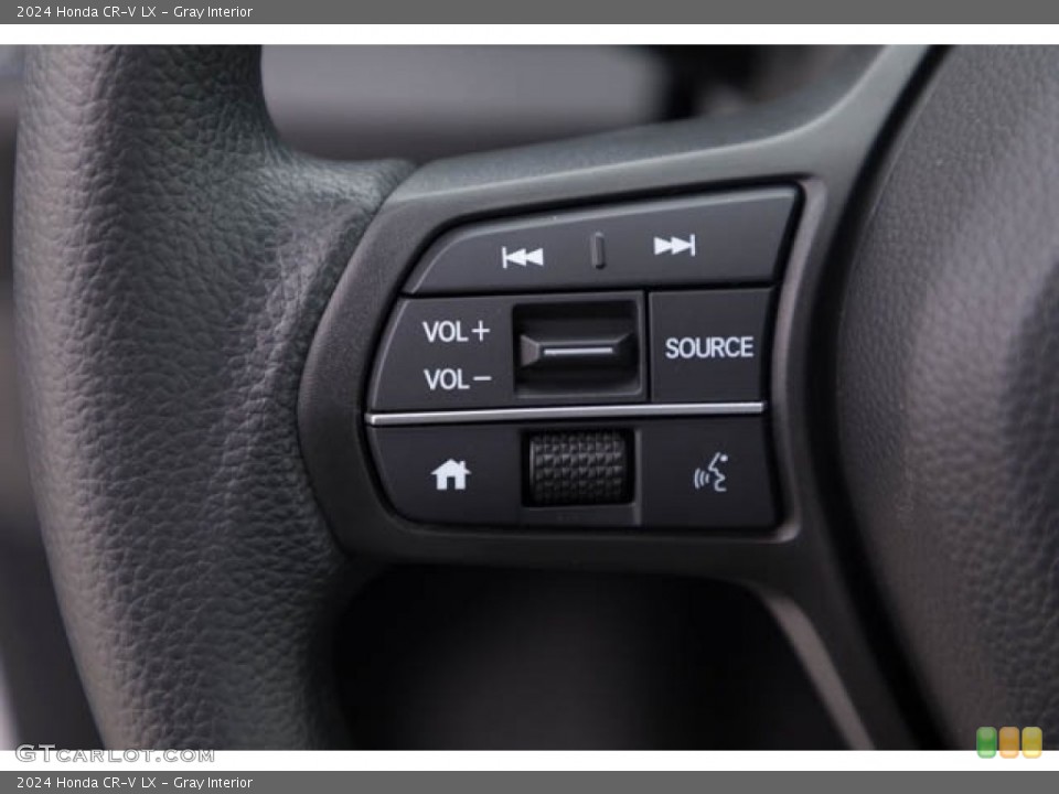 Gray Interior Steering Wheel for the 2024 Honda CR-V LX #146501566