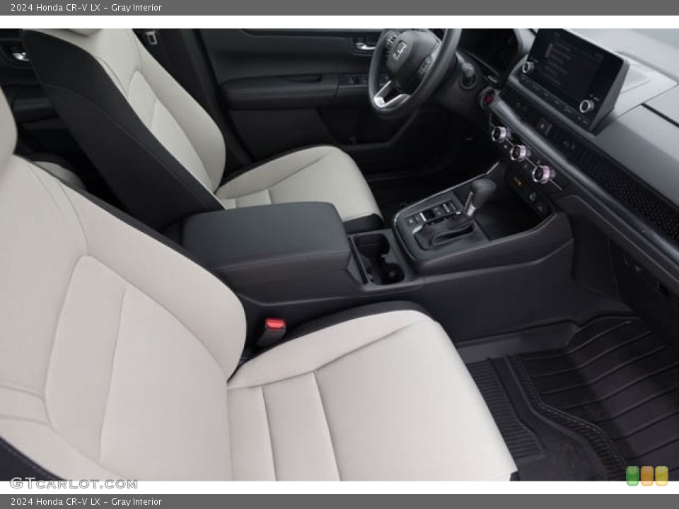 Gray Interior Front Seat for the 2024 Honda CR-V LX #146501725