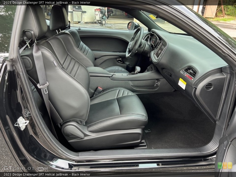 Black Interior Prime Interior for the 2023 Dodge Challenger SRT Hellcat JailBreak #146501968