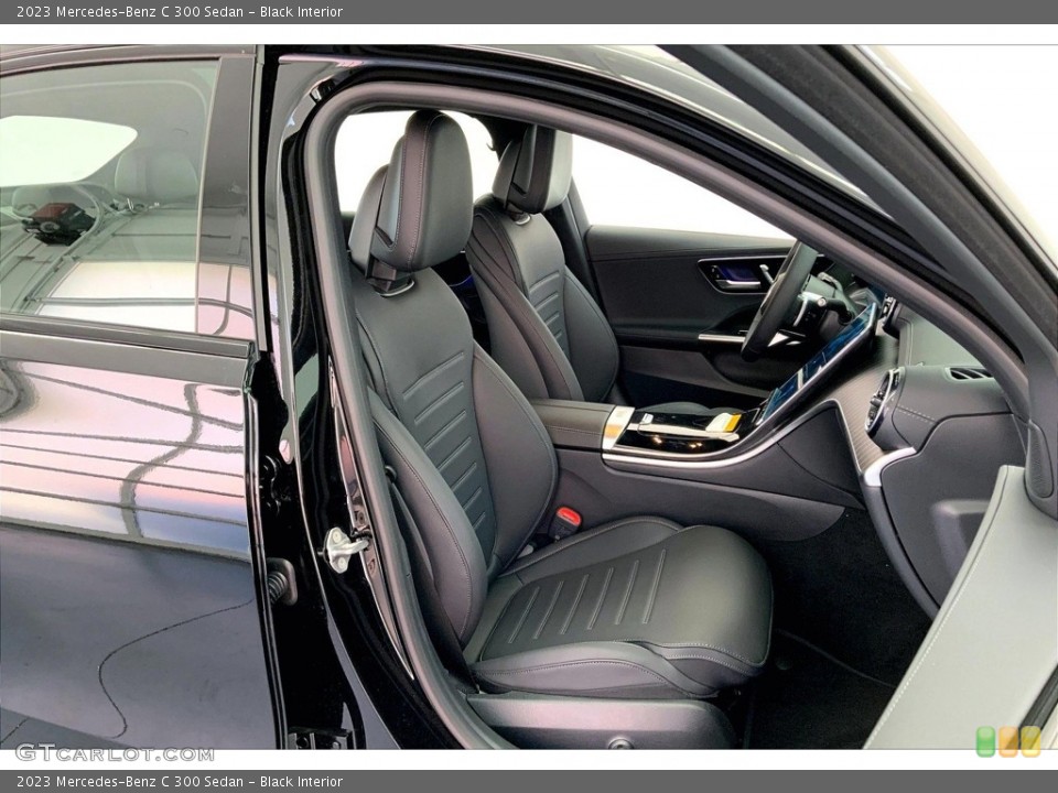 Black Interior Prime Interior for the 2023 Mercedes-Benz C 300 Sedan #146501998