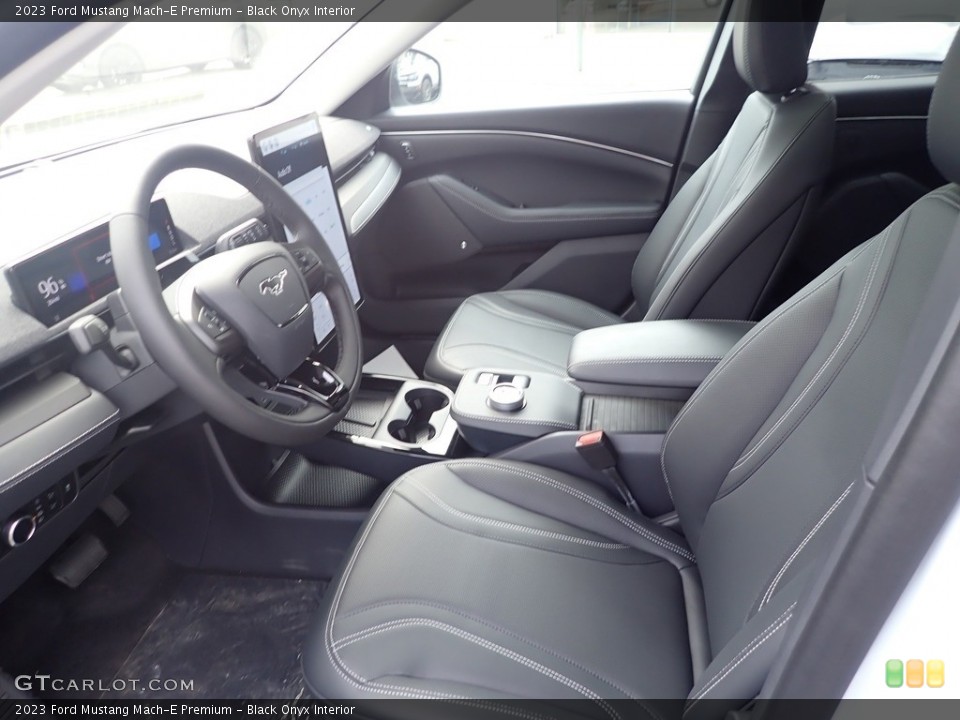 Black Onyx Interior Front Seat for the 2023 Ford Mustang Mach-E Premium #146502127
