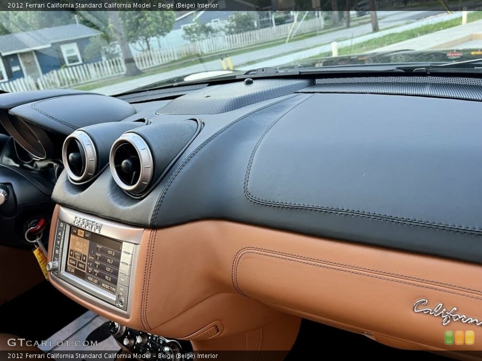 Beige (Beige) Interior Dashboard for the 2012 Ferrari California  #146502331