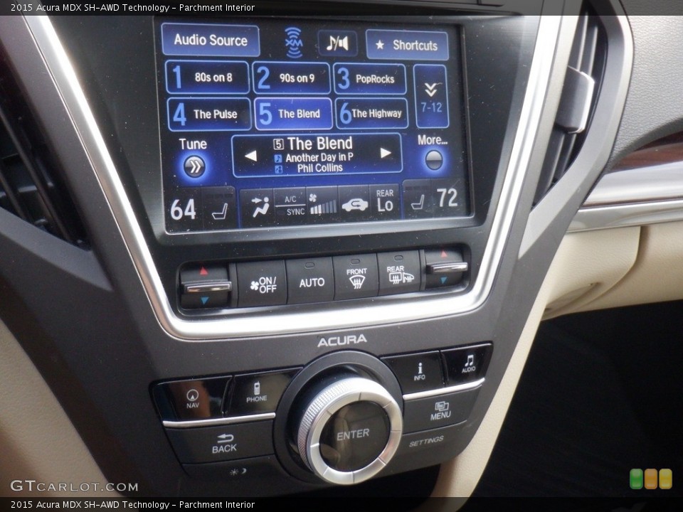 Parchment Interior Controls for the 2015 Acura MDX SH-AWD Technology #146502349