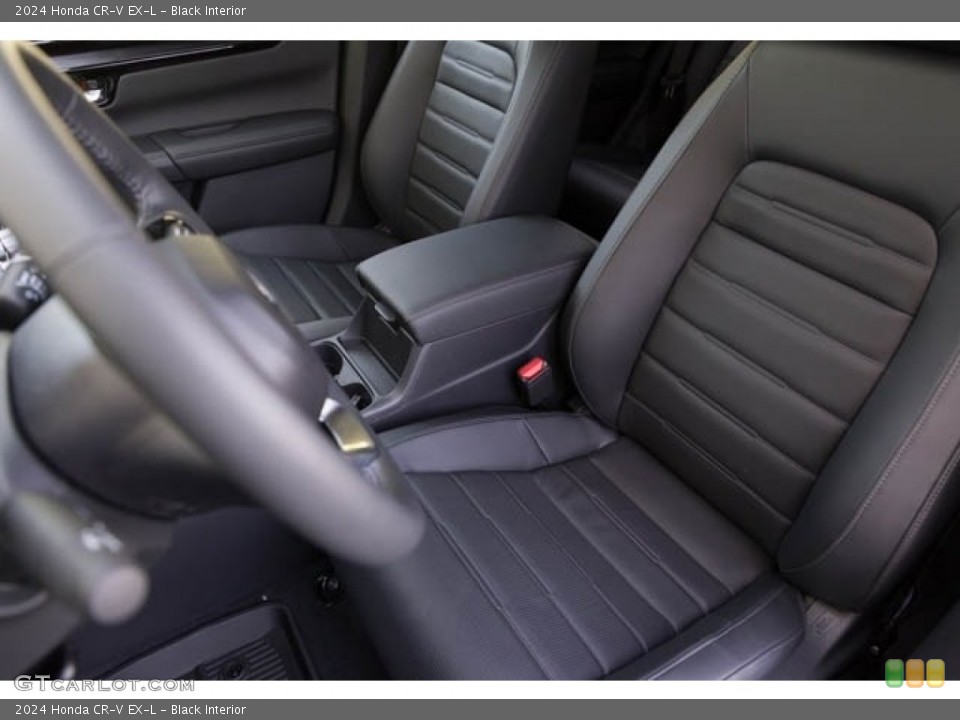 Black Interior Front Seat for the 2024 Honda CR-V EX-L #146502406