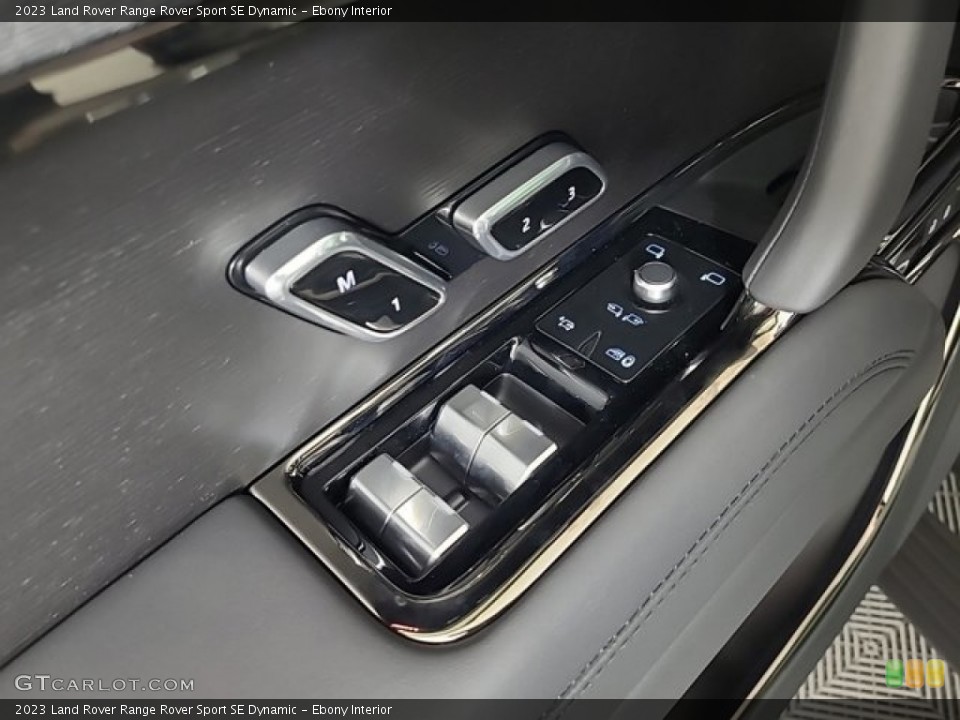 Ebony Interior Controls for the 2023 Land Rover Range Rover Sport SE Dynamic #146502520