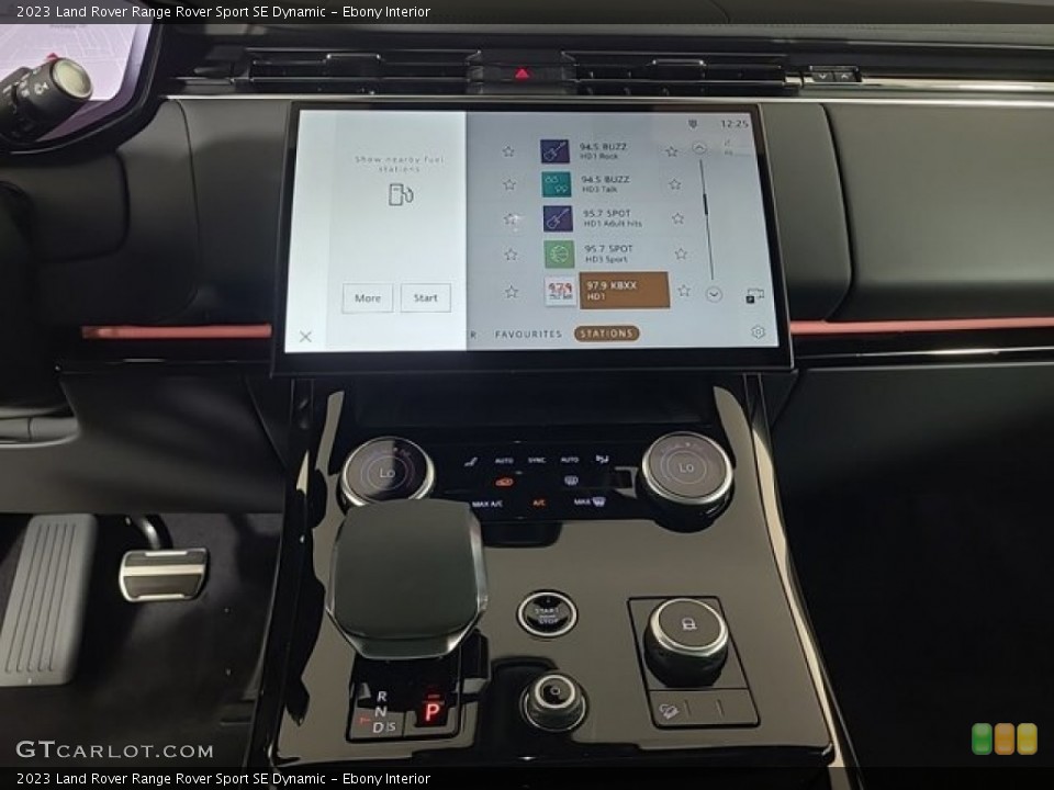 Ebony Interior Controls for the 2023 Land Rover Range Rover Sport SE Dynamic #146502601