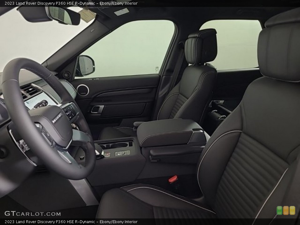 Ebony/Ebony 2023 Land Rover Discovery Interiors