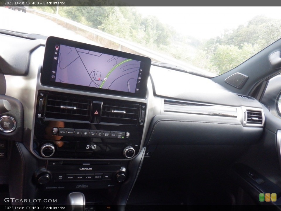 Black Interior Controls for the 2023 Lexus GX 460 #146503123
