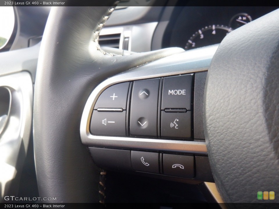 Black Interior Steering Wheel for the 2023 Lexus GX 460 #146503231
