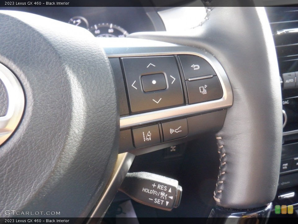 Black Interior Steering Wheel for the 2023 Lexus GX 460 #146503249