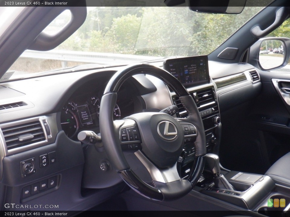 Black Interior Dashboard for the 2023 Lexus GX 460 #146503498