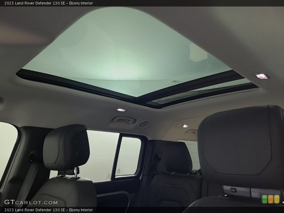 Ebony Interior Sunroof for the 2023 Land Rover Defender 130 SE #146503666