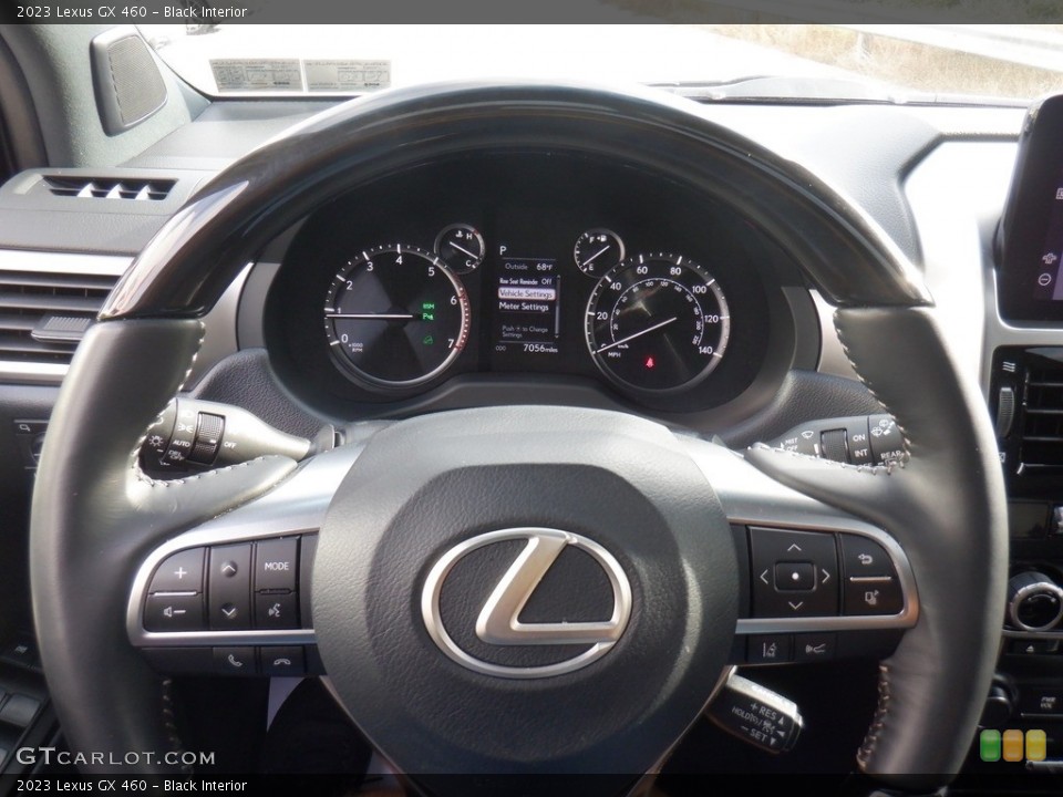 Black Interior Steering Wheel for the 2023 Lexus GX 460 #146503669