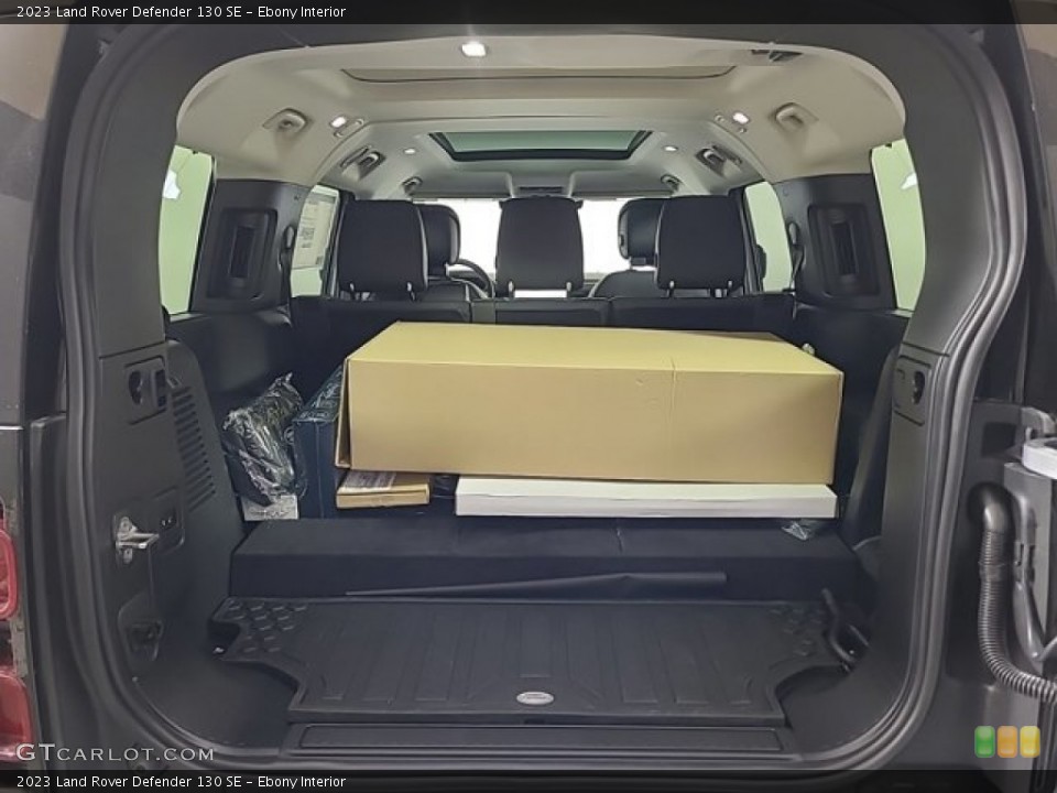 Ebony Interior Trunk for the 2023 Land Rover Defender 130 SE #146503678