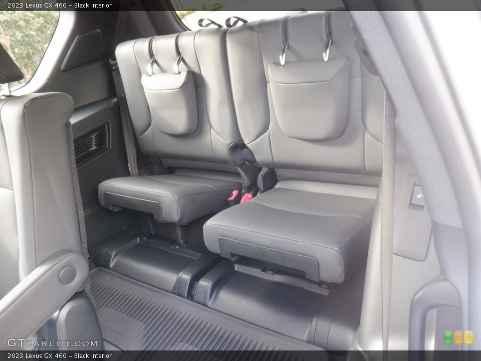 Black Interior Rear Seat for the 2023 Lexus GX 460 #146503774