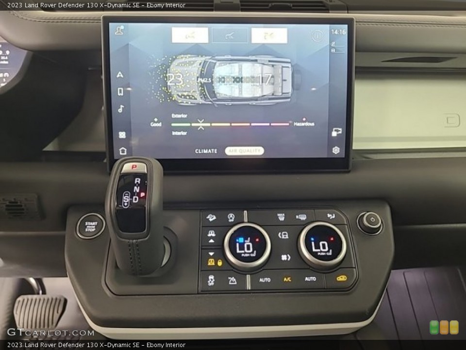 Ebony Interior Controls for the 2023 Land Rover Defender 130 X-Dynamic SE #146504098