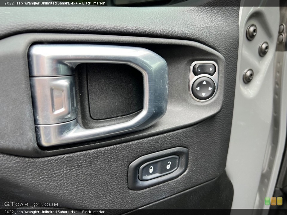 Black Interior Door Panel for the 2022 Jeep Wrangler Unlimited Sahara 4x4 #146504512