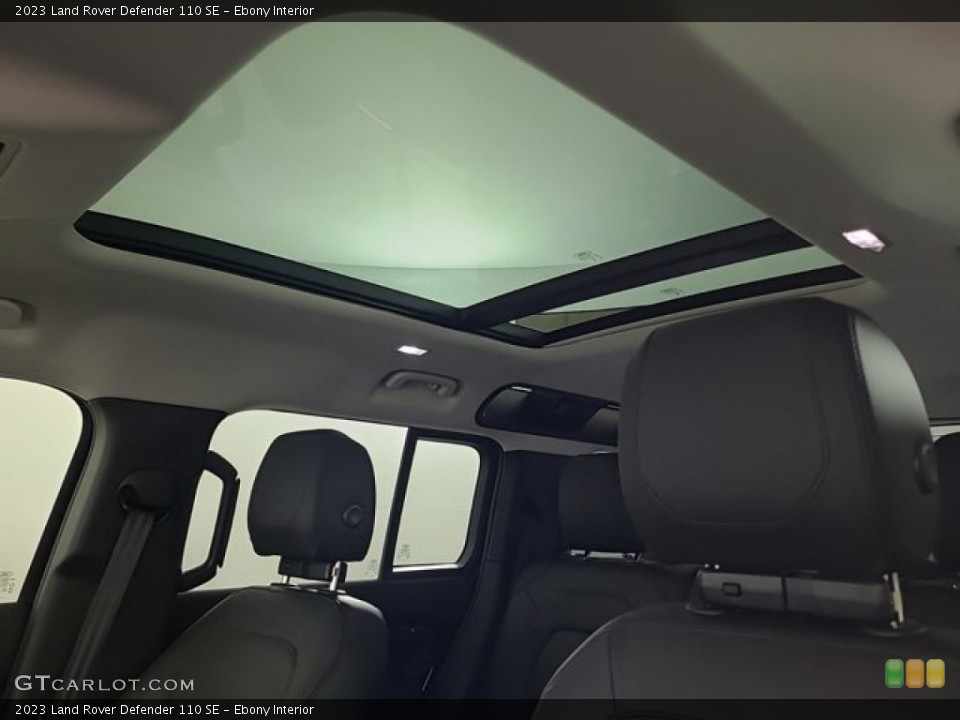 Ebony Interior Sunroof for the 2023 Land Rover Defender 110 SE #146504536