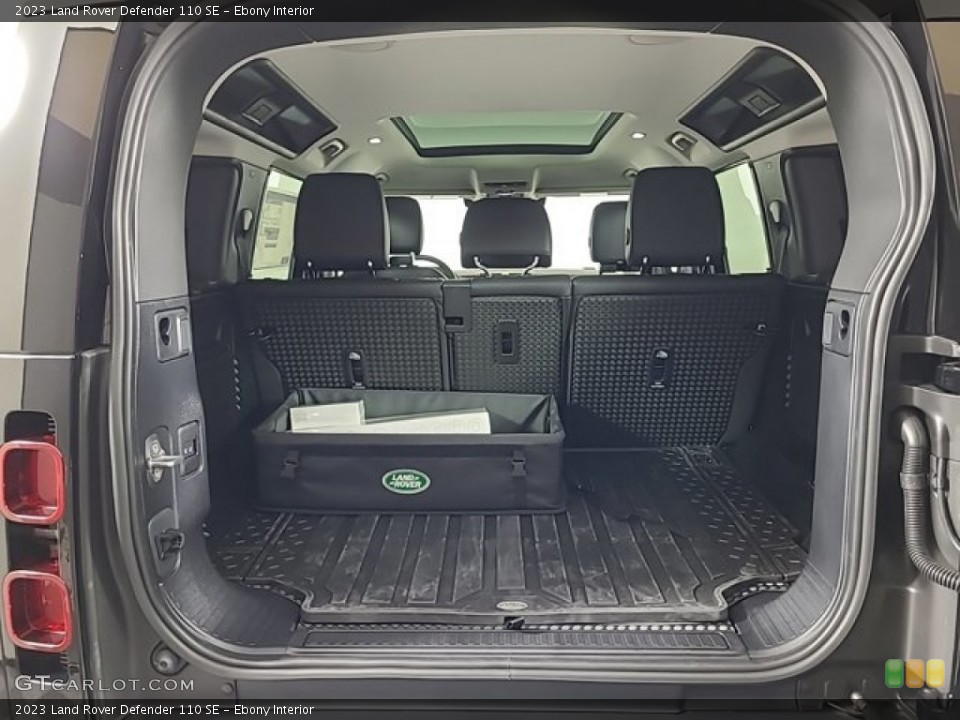 Ebony Interior Trunk for the 2023 Land Rover Defender 110 SE #146504554