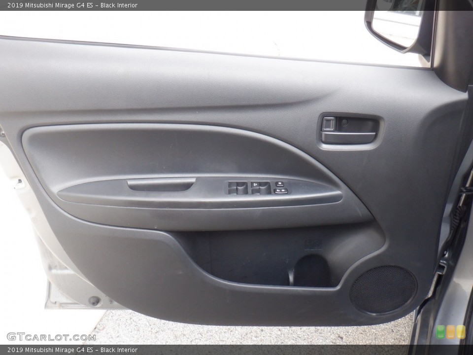 Black Interior Door Panel for the 2019 Mitsubishi Mirage G4 ES #146505922