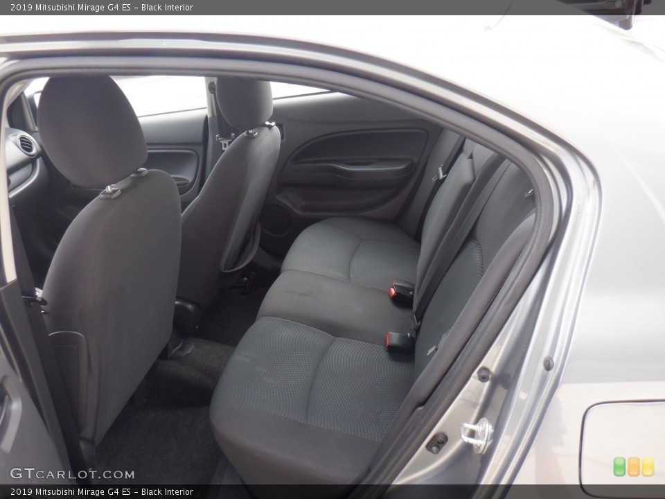 Black 2019 Mitsubishi Mirage G4 Interiors