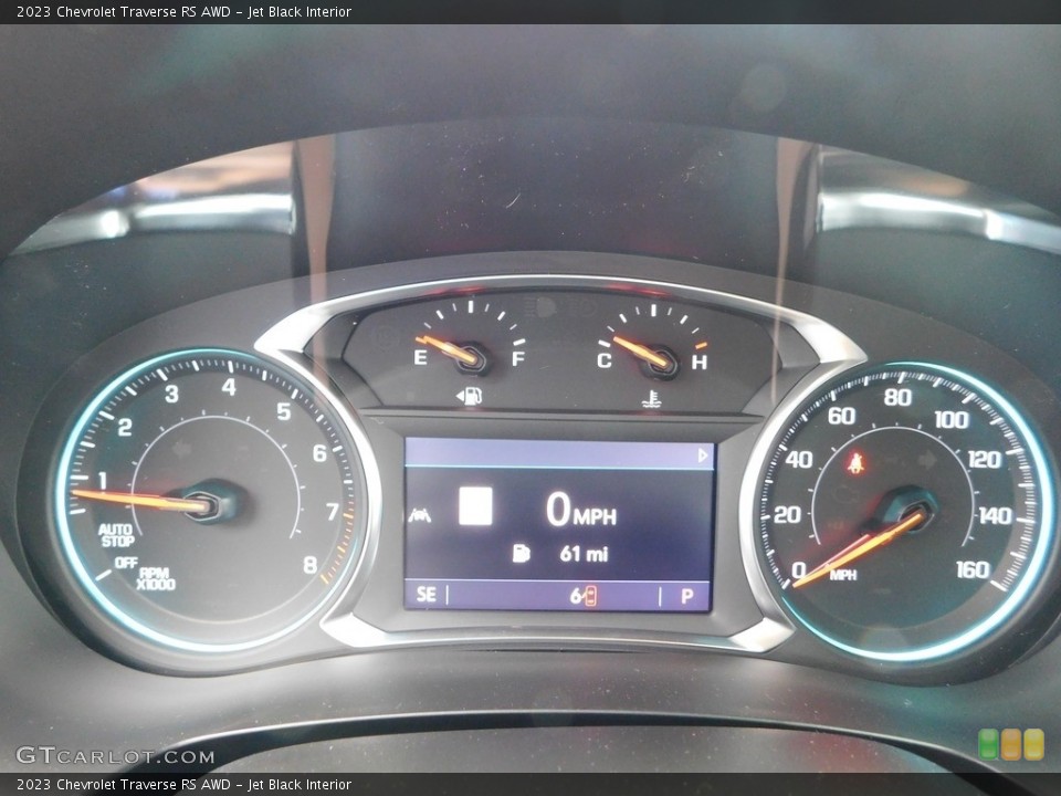 Jet Black Interior Gauges for the 2023 Chevrolet Traverse RS AWD #146506912