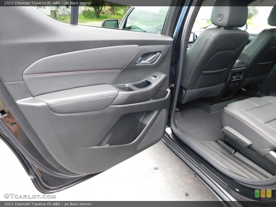 Jet Black Interior Door Panel for the 2023 Chevrolet Traverse RS AWD #146506960