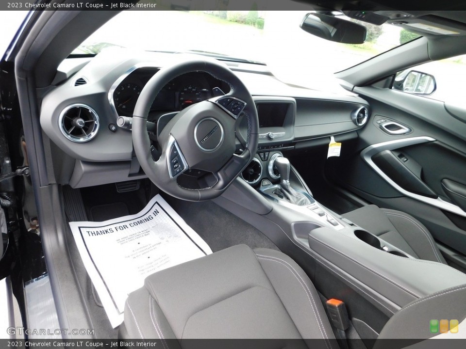 Jet Black Interior Photo for the 2023 Chevrolet Camaro LT Coupe #146507065
