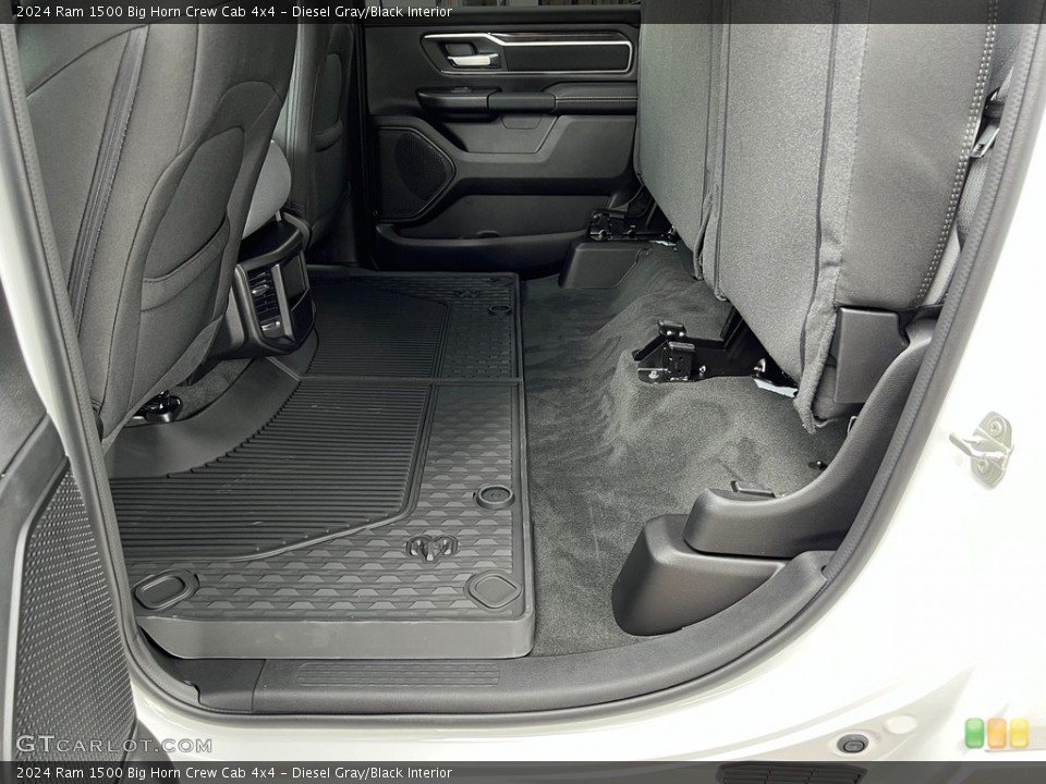 Diesel Gray/Black Interior Rear Seat for the 2024 Ram 1500 Big Horn Crew Cab 4x4 #146507359
