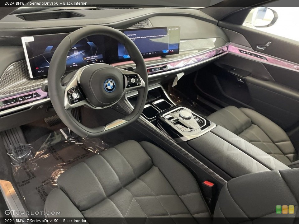 Black Interior Photo for the 2024 BMW i7 Series xDrive60 #146507867