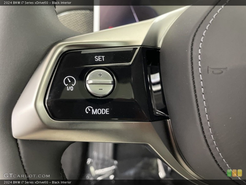 Black Interior Steering Wheel for the 2024 BMW i7 Series xDrive60 #146507938