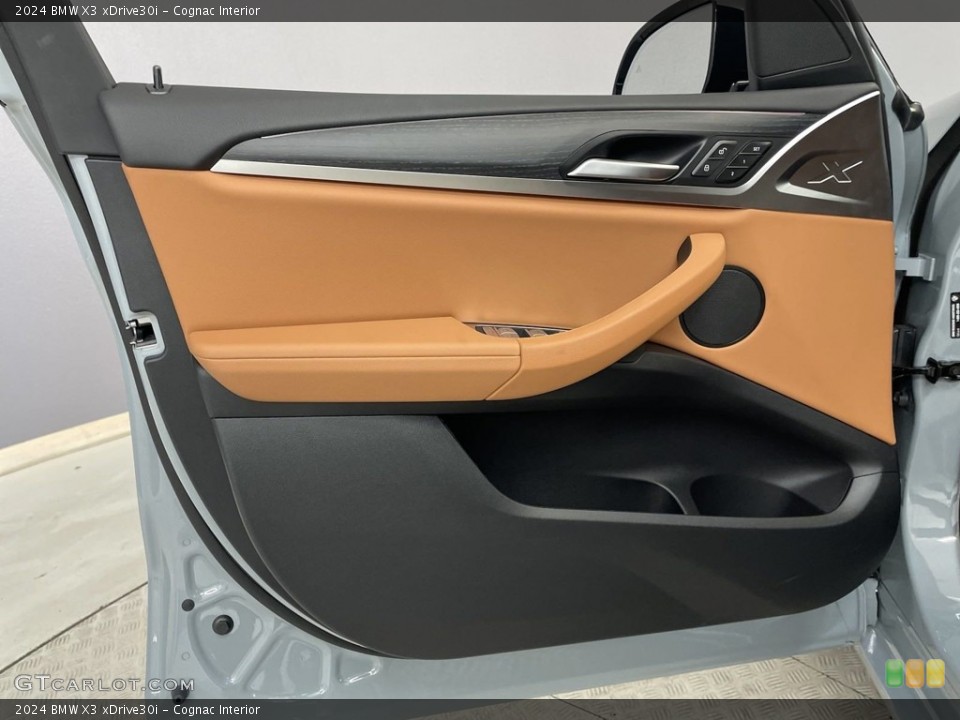 Cognac Interior Door Panel for the 2024 BMW X3 xDrive30i #146509625