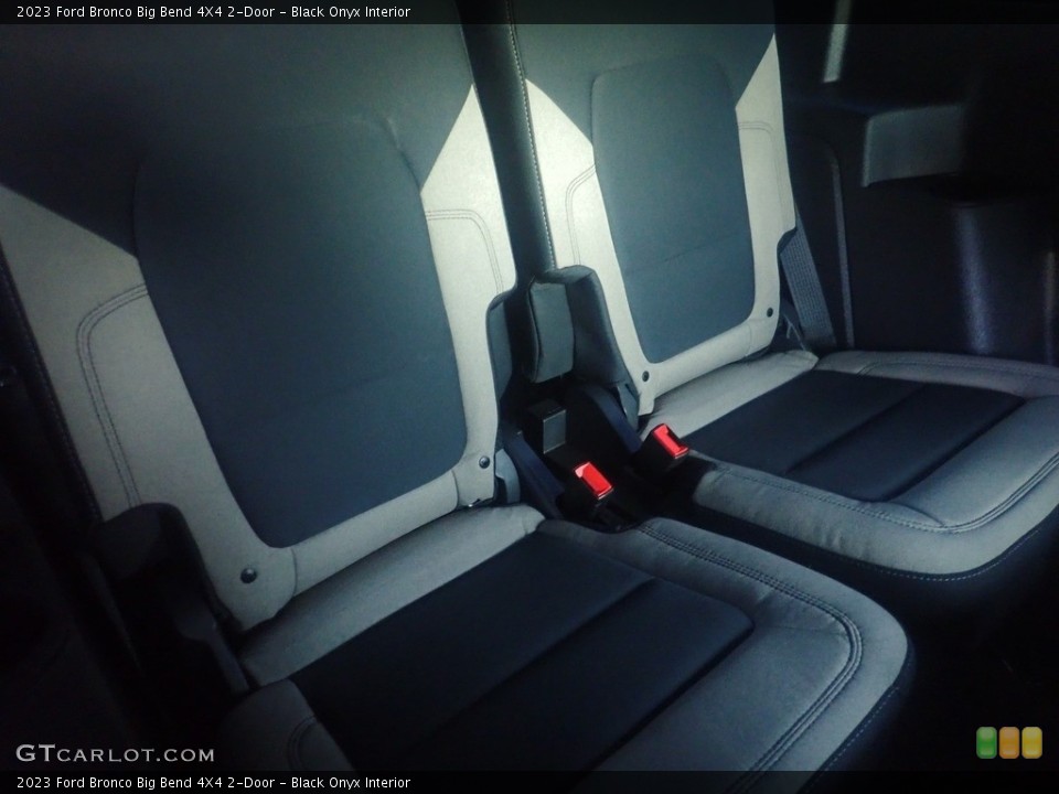Black Onyx Interior Rear Seat for the 2023 Ford Bronco Big Bend 4X4 2-Door #146509715