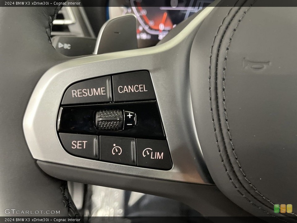 Cognac Interior Steering Wheel for the 2024 BMW X3 xDrive30i #146509740