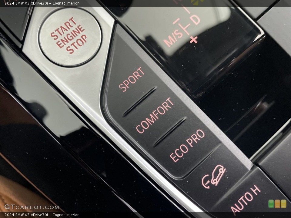 Cognac Interior Controls for the 2024 BMW X3 xDrive30i #146509922