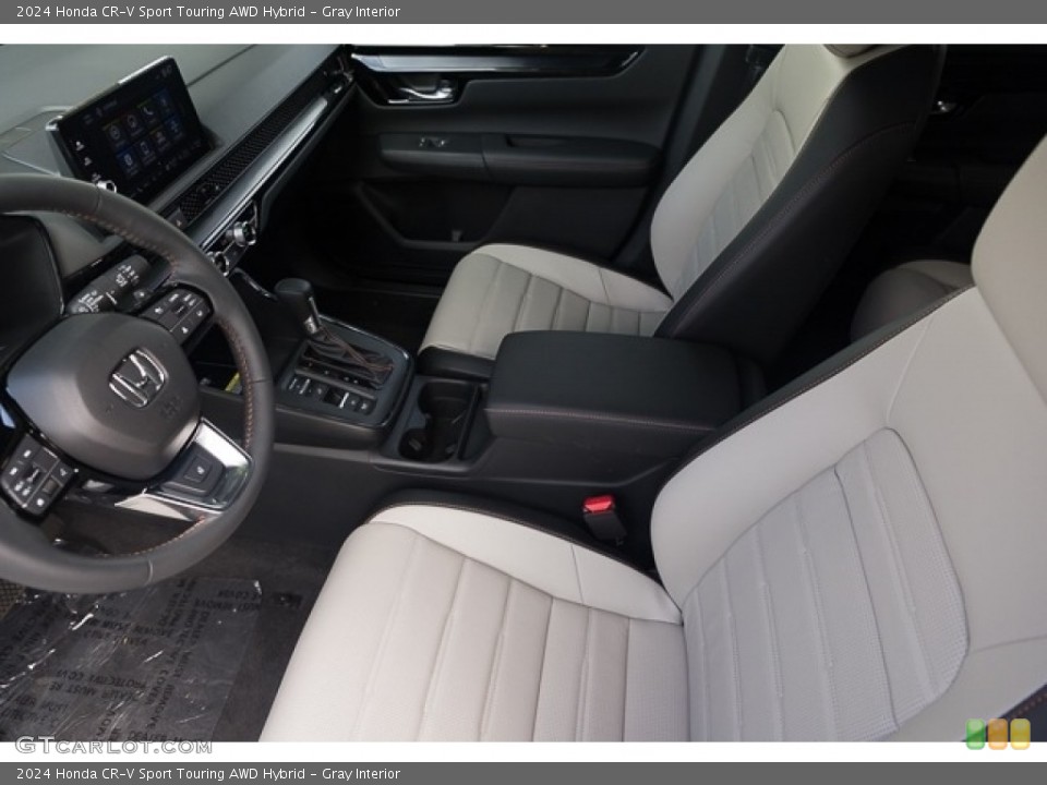Gray Interior Front Seat for the 2024 Honda CR-V Sport Touring AWD Hybrid #146510696