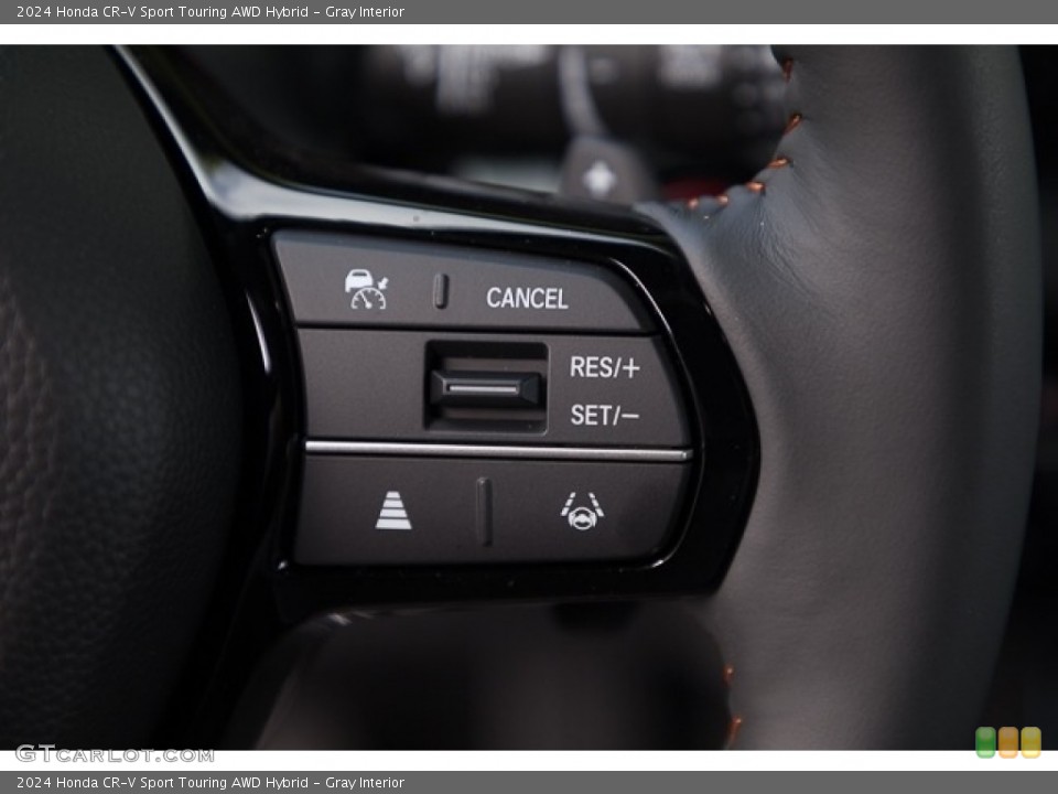 Gray Interior Steering Wheel for the 2024 Honda CR-V Sport Touring AWD Hybrid #146510770