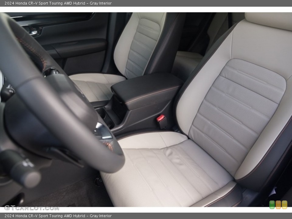 Gray Interior Front Seat for the 2024 Honda CR-V Sport Touring AWD Hybrid #146510816