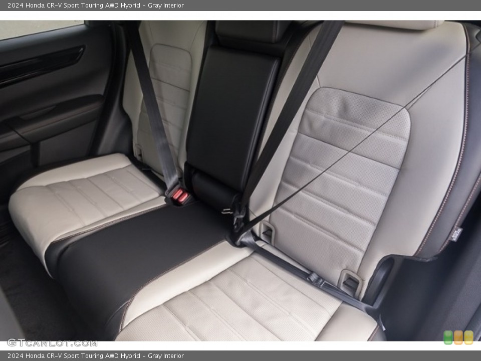 Gray Interior Rear Seat for the 2024 Honda CR-V Sport Touring AWD Hybrid #146510848
