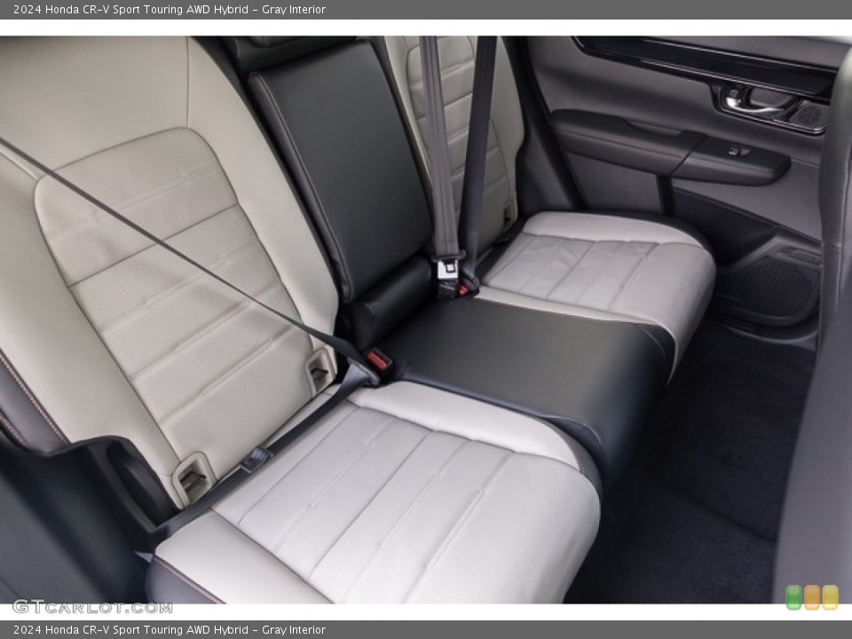 Gray Interior Rear Seat for the 2024 Honda CR-V Sport Touring AWD Hybrid #146510876