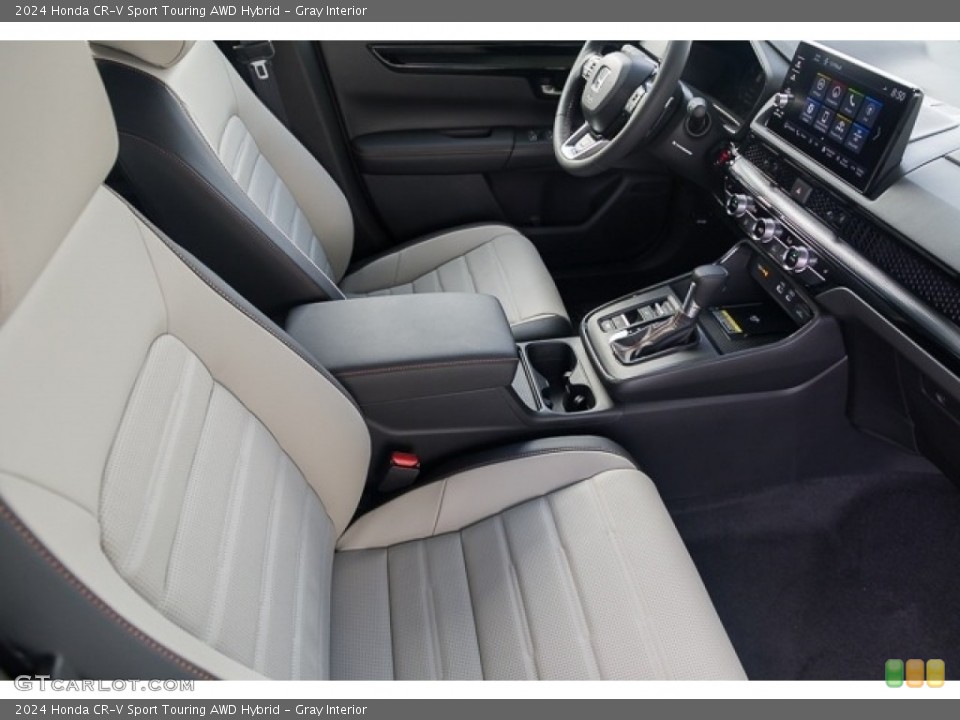 Gray Interior Front Seat for the 2024 Honda CR-V Sport Touring AWD Hybrid #146510896