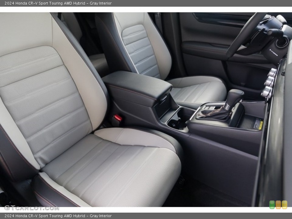 Gray Interior Front Seat for the 2024 Honda CR-V Sport Touring AWD Hybrid #146510910